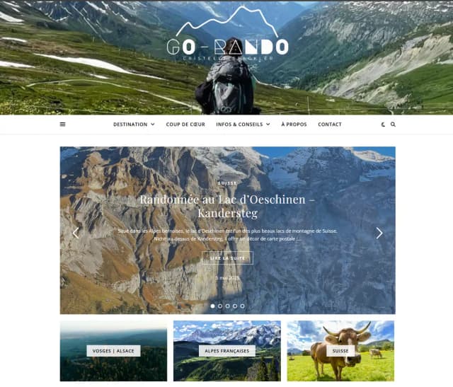 Page d'accueil - Go Rando
