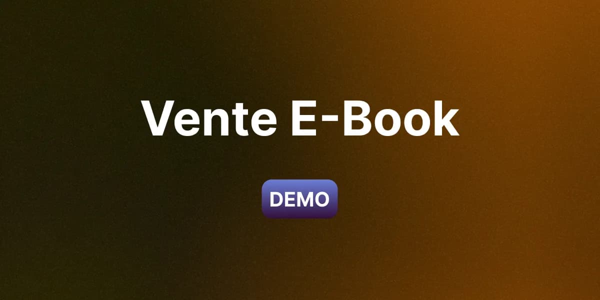 Miniature d'un site d'une landing page pour un e-book