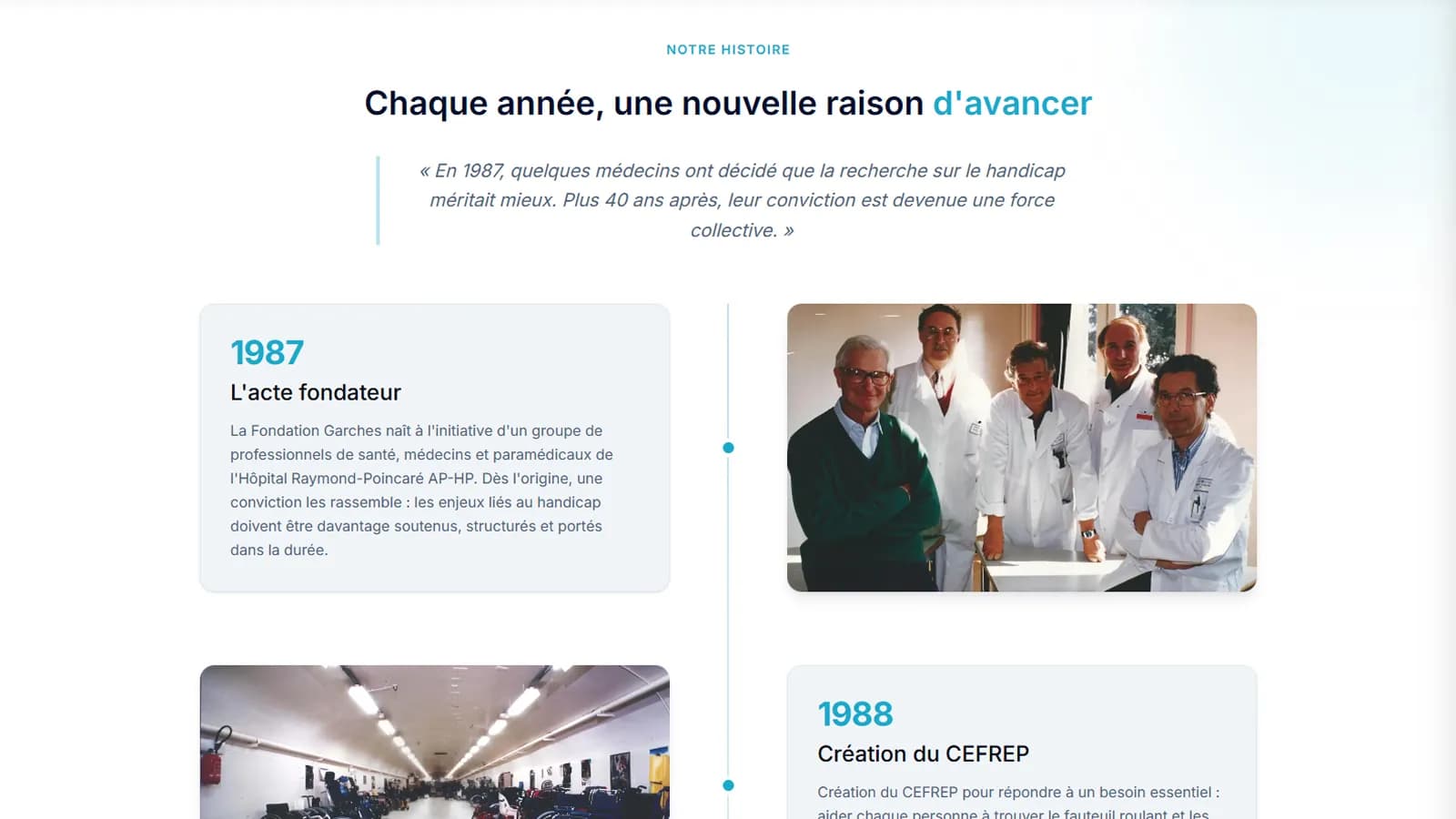 Méga-menu de navigation déployé