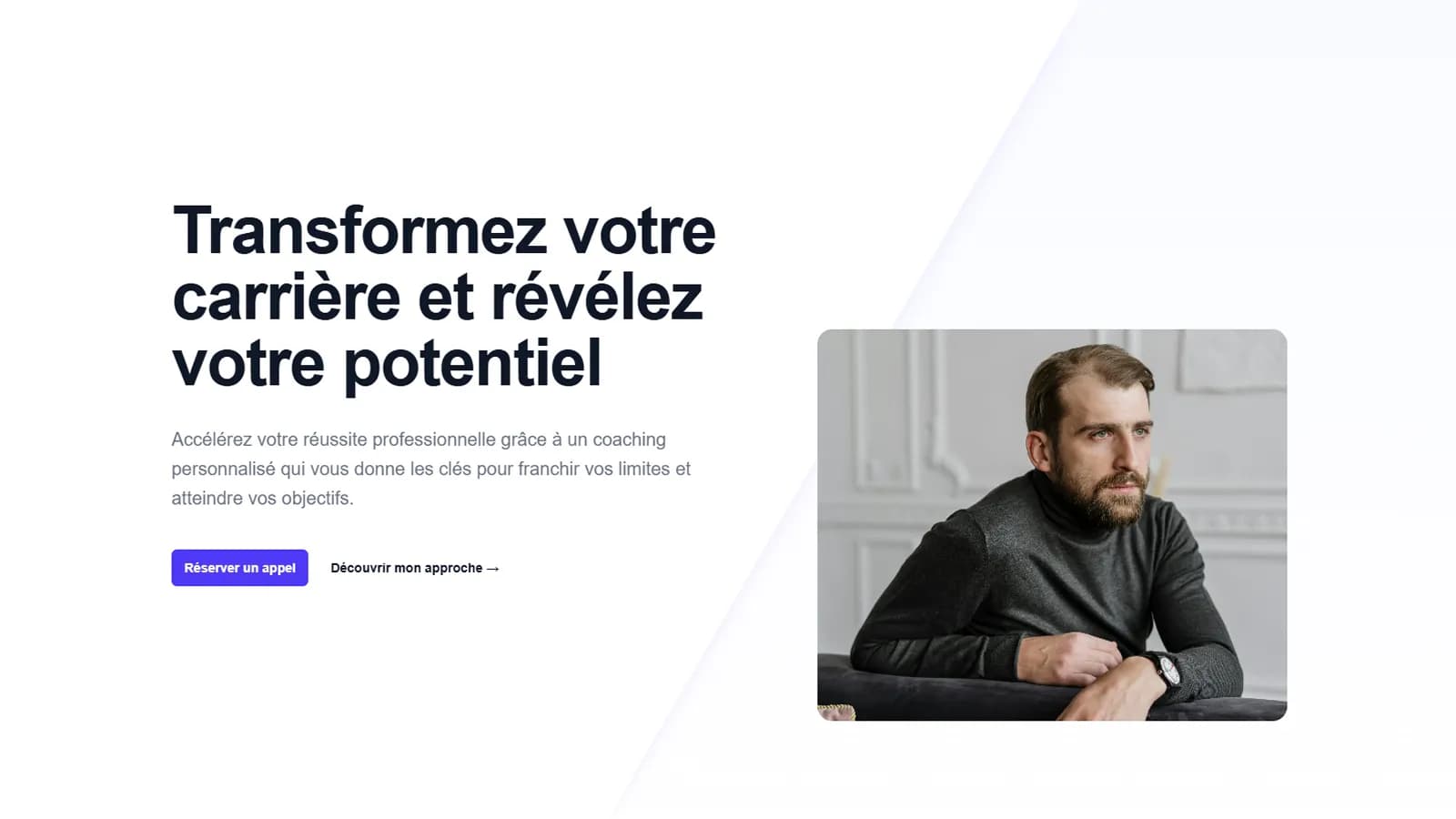Identité visuelle d'Alex Martin, coach en réussite professionnelle
