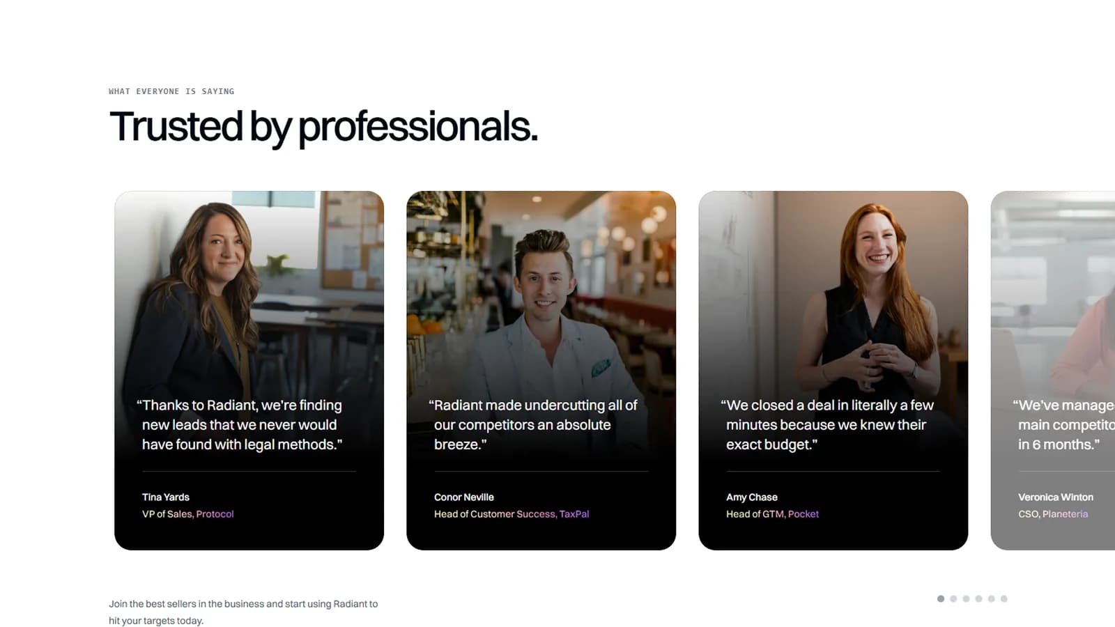 Version mobile du template SaaS Marketing 1