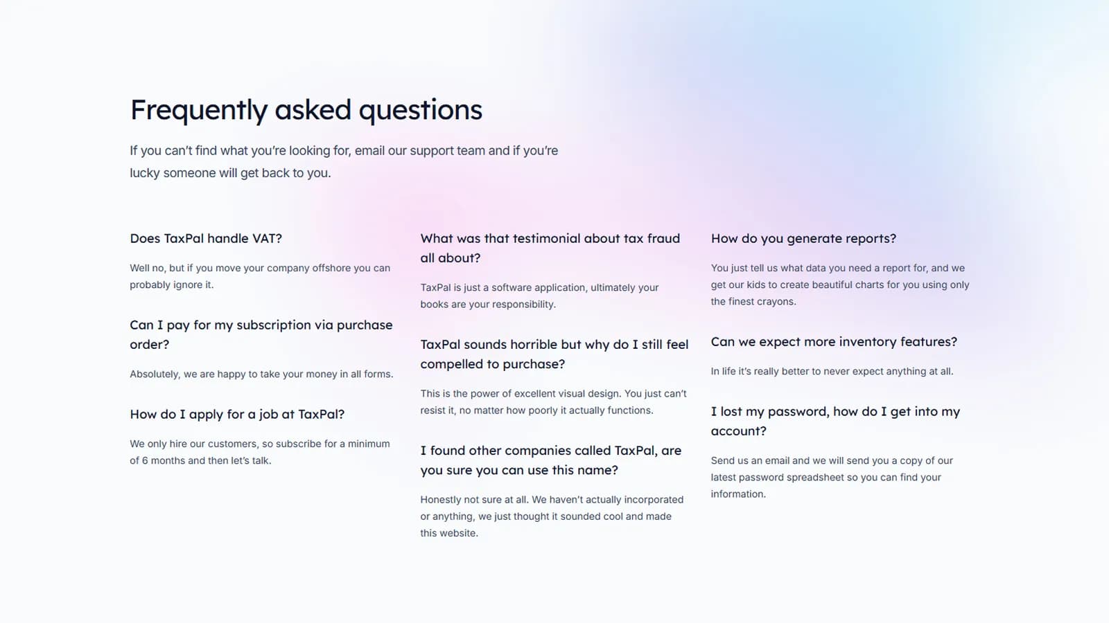 FAQ accessible et aperçu mobile